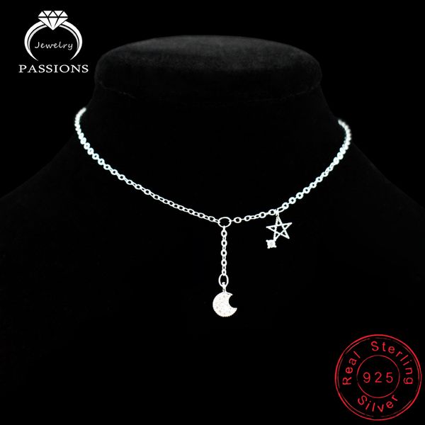 

new arrival 925 sterling ladies silver anklet bracelets with popular constellation symbol pendant for women & girl-jewelry, Red;blue