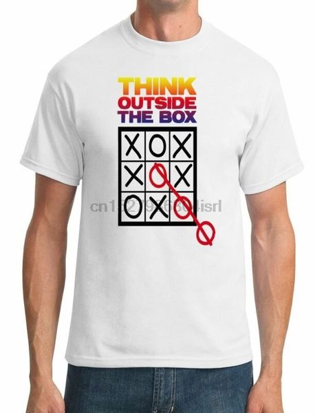 

думайте нестандартно tic tac toe - мужские футболки