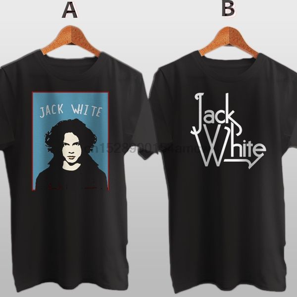 

jack white american rock singer new cotton t-shirt