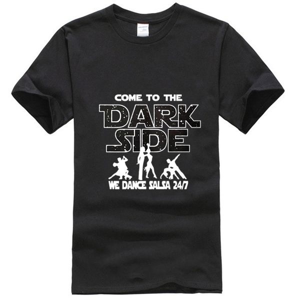 

men tshirt short sleeve dance t shirt come to the dark side classic t shirt