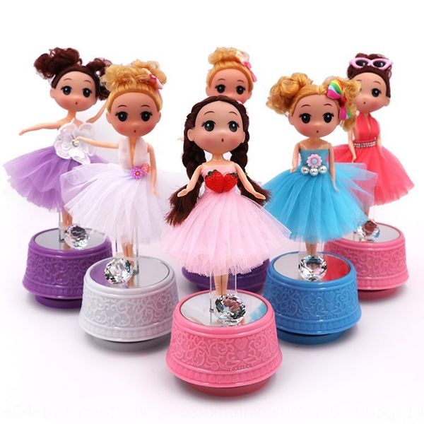 

baked music box rotating with lamp baked decoration music box doll rotating doll cake with lamp cake decoration z7pph z7pp