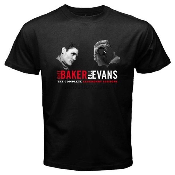 

new chet baker bill evans the complete legend men t-shirt
