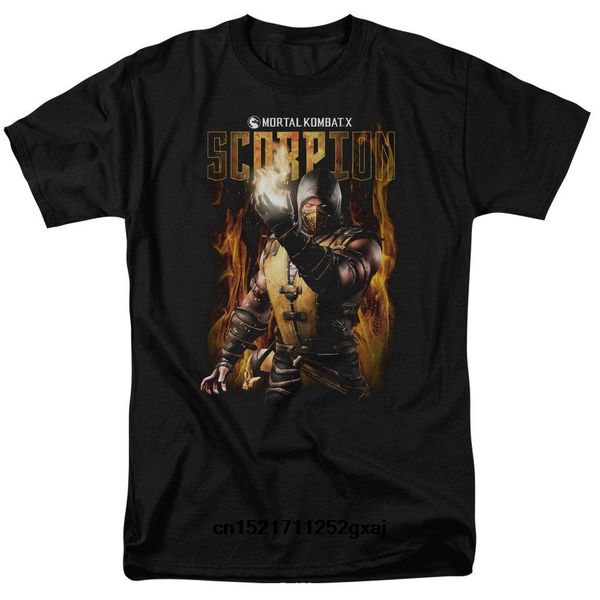 

men t shirt discount mortal kombat scorpion licensed t shirt t - shirts funny t-shirt novelty tshirt women
