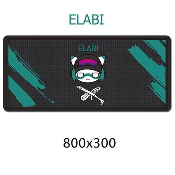 

mice & keyboards mouse pads cute rainbow six siege 80x30cm rubber super large pc mousepad gamer gaming mouse pads xl desk keyboard