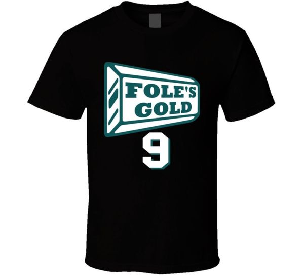 

ник фолс филадельфия куортербек foles gold t shirtshort рукавом tee мода лето топ tee