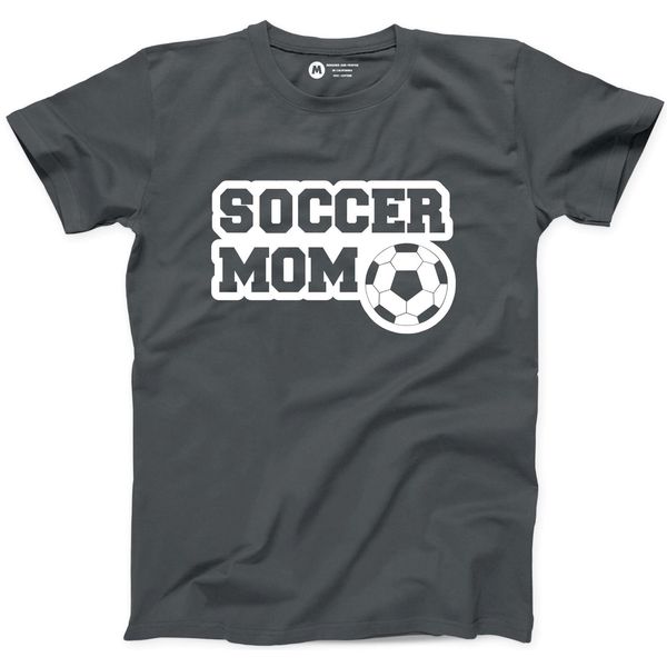 

2019 cool soccer mom mens tee shirt mothers day gift football team 100% cotton t-shirt tee