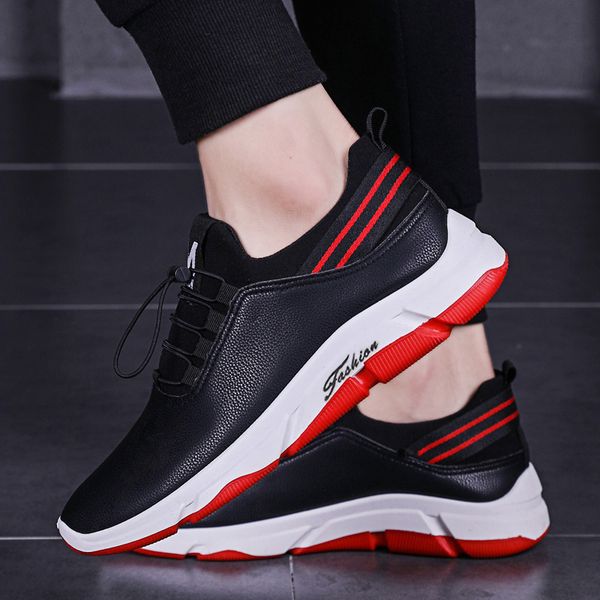 

dwayne 2020 men's shoes snow boots winter men's shoes zapatos hombre sapato masculino short plush ankle boots, Black