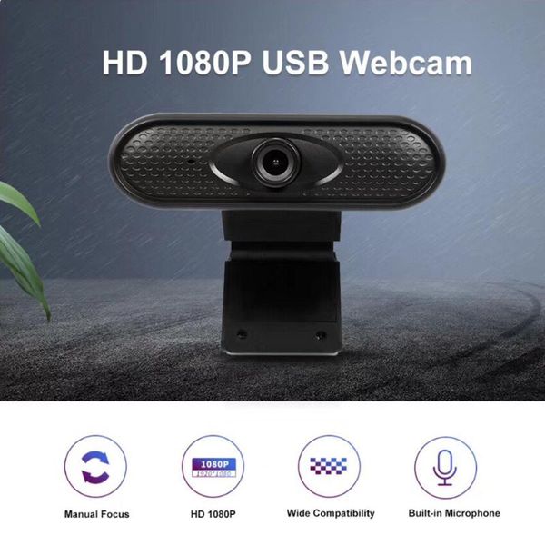

mini full hd 1080p webcam usb high-definition clear camera pc computers webcam built-in stereo microphones for laptop