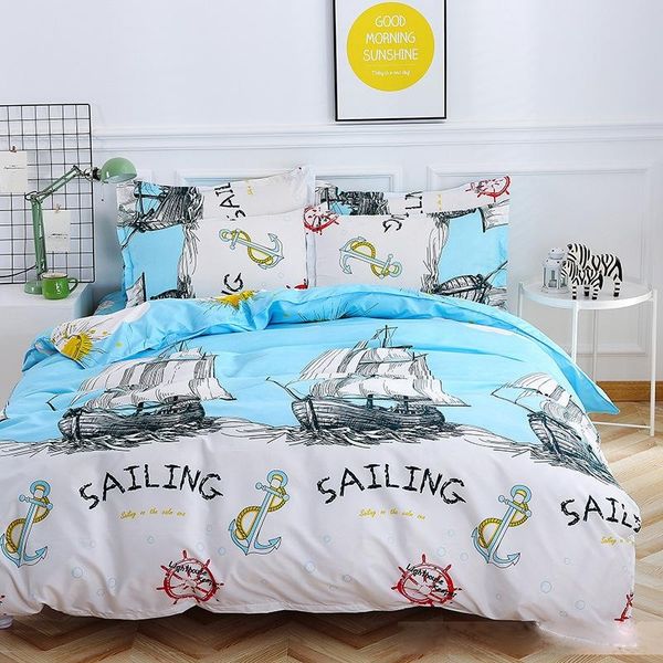 

bedding set twin full  king size single bed duvet cover sets print bed linen quilt covers xf762-32