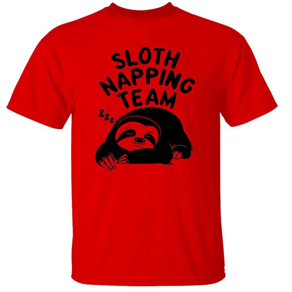 

лень дремая команды mens t-shirt s-3xl новый мужской смешной tee shirt