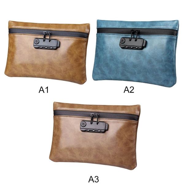 

smell proof bag water resistant stash bag pouches with combination lock new 1pc