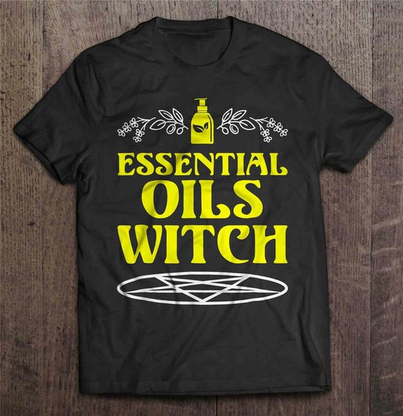 

эфирные масла witch halloween men t-shirt s-3xl индивидуальный заказ tee shirt
