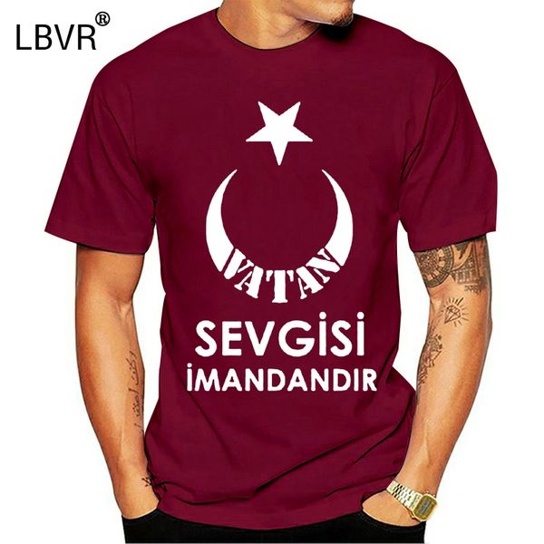 

футболка ай йылдыз turkiye стамбул ак парти османлы эрдоган bozkurtnewest футболка мужчины o шеи хлопка t-shirt печать рубашка