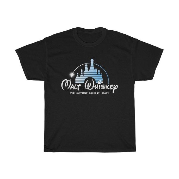 

виски рубашка виски самый счастливый напиток на земле tshirt унисекс tee