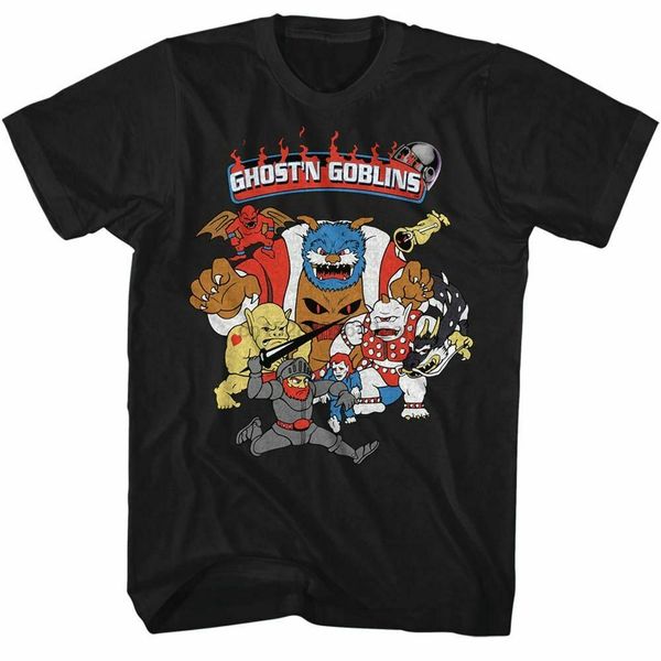 

ghosts n goblins black t-shirt
