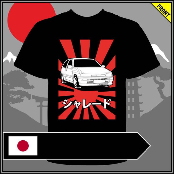 

daihatsu charade гтти g100 горячие продажа brand new fashion summer мужская одежда летняя tops hip hop персонализированный футболках