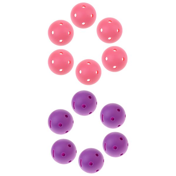 

12 pieces perforated dent-resistant indoor practice golf balls golf accessories