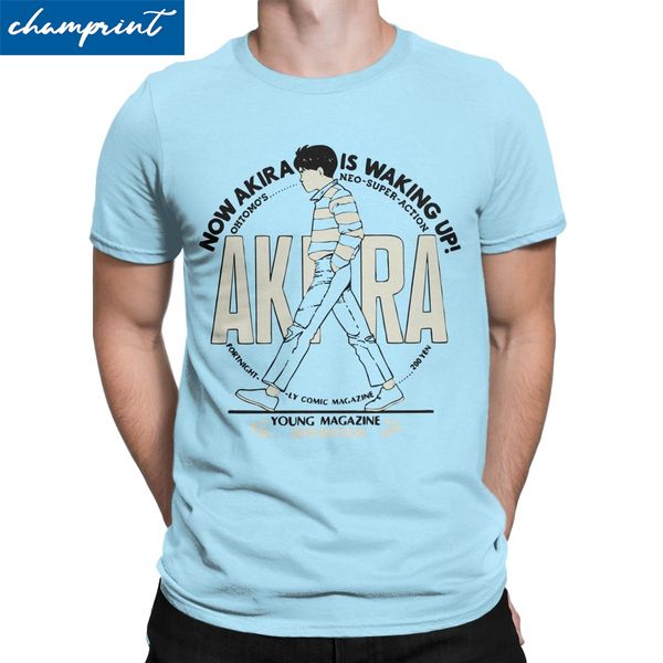 

теперь akira пробуждается мужская майка akira канэда тэцуо япония манга vintage тройники с коротким рукавом футболки день рождения одежда