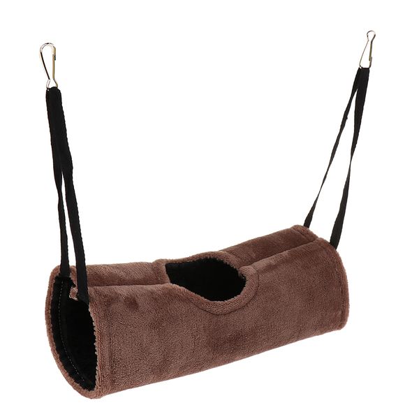 

climbing hammock for small pet hamster hanging round tunnel bed thick velvet