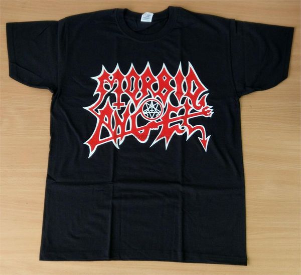 

morbid angel логотип тенниску