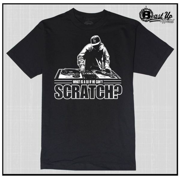 

scratch dj t shirt various colors sizes m-2xl technics 1200 dj art mixer