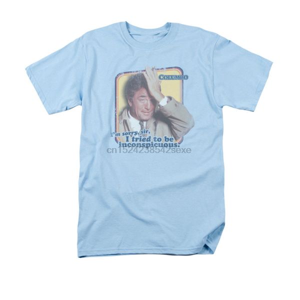 

columbo inconspicuous tv show t-shirt sizes s-3x new