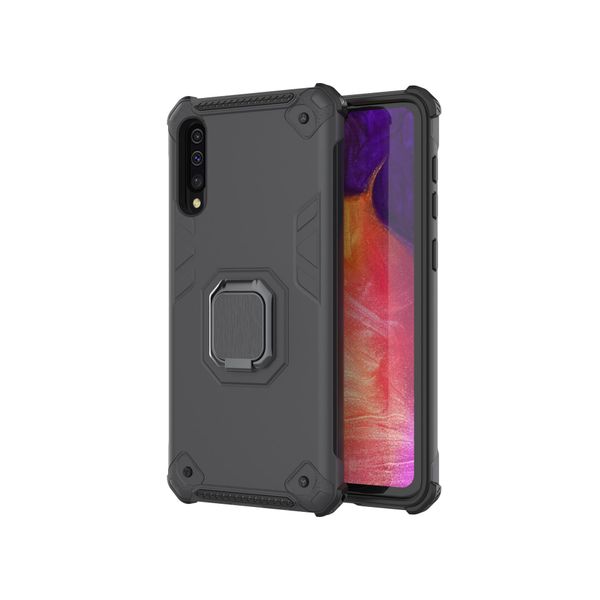 

ring holder kickstand armor hybrid pc tpu case cover for samsung galaxy a10 a20 a30 a50 a70 m10 m30 j4 j6 plus a6 a6 plus 400pcs/lot