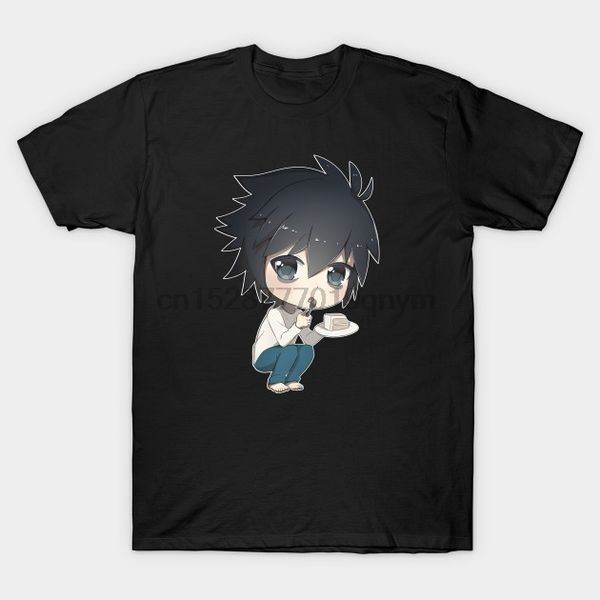 

men t shirt short sleeve [death note] l cake manga t shirt women t-shirt tee