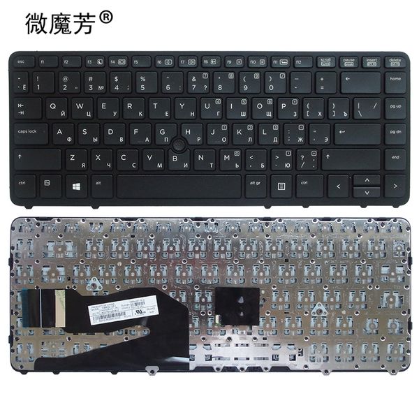 

russian replacement keyboard for elitebook 840 g1 g2 850 g2 ru no backlight