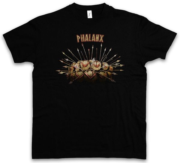 

2020 men fashion t shirt phalanx t shirt hoplite hoplites sparta spartansshield spear helmet leonidas 300