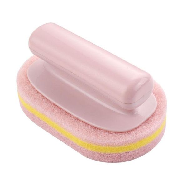 

strong decontamination bath brush sponge tiles washing dish brush magic bath pot brushes kitchen cleaning tools