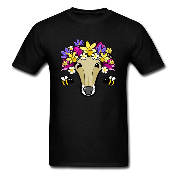 

the hound of spring t shirt men tshirt cute t-shirt flower dog pet tees funny summer clothing cartoon sweatshirt
