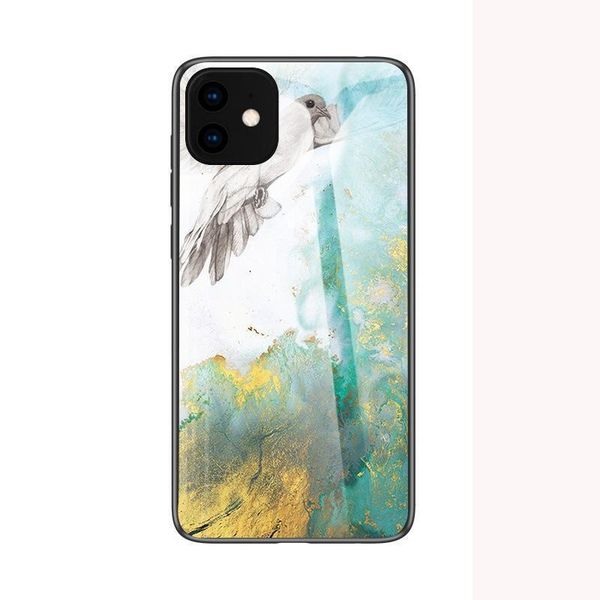 

tempered glass case for iphone11 xs xr max for iphonex 7 8 plus mobile phone case shell
