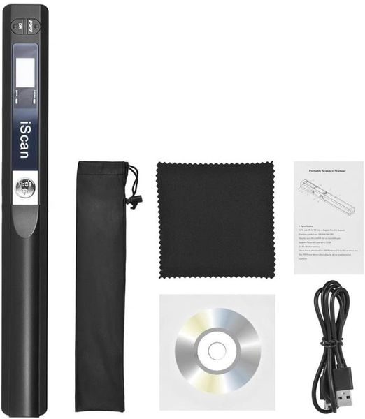 

scanners portable handheld large-capacity mobile receipt and document scanner mini suitable for pc mac business