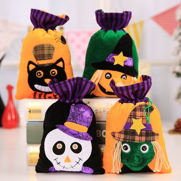 

halloween decorative products pumpkin party performance gift bagnon-woven gift bag dress non-woven creative handbag for children oppmu oppmu