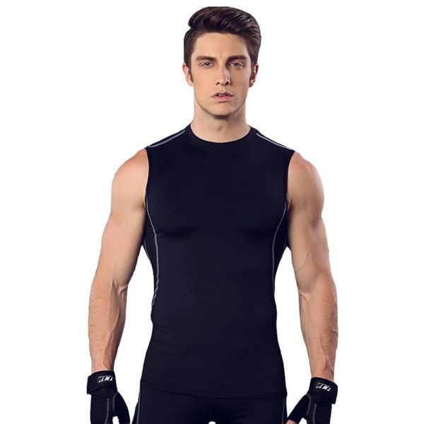 

men' tank men bodybuilding sweatshirts fitness clothing summer sleeveless tees shirt vest singlets, White;black