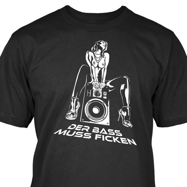 

новая мода der bass мусс ficken t-shirt tee рубашка
