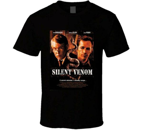 

new luke perry silent venom movie poster fan t shirt usa size s to 3xl ha1 new funny tee shirt