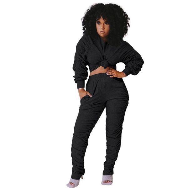 

running sets women gym suit solid sports set full sleeve outdoor cloths female two piece muliticolors sportswear steetwear xxl, Black;blue
