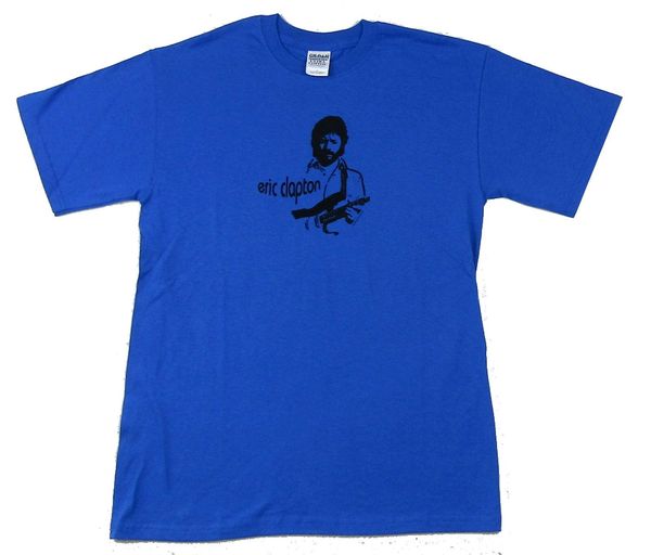 

eric clapton стекались image синий тенниска новый официальный merch