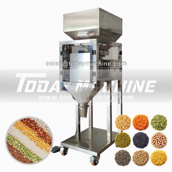 

automatic 4 head linear weigher for beans
