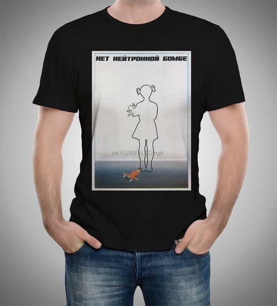 

no neutron bomb soviet posters t-shirt s to 5xl