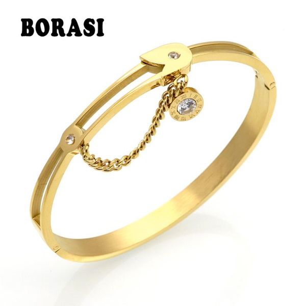 

gold color roman number bracelets & bangles austrian crystal hollow charming rose flower chain bracelet womens jewelry pulseira, Red;blue