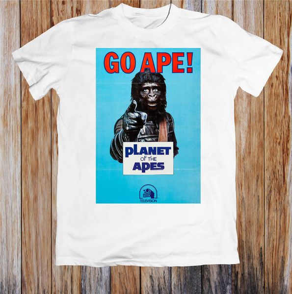

go ape 70s ретро плакат фильма мужская футболка tee tshirt tee shirt