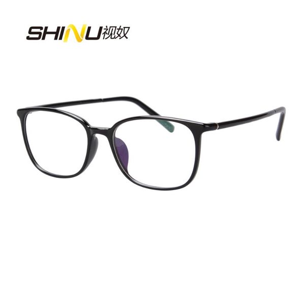 

anti blue ray presbyopia hyperopia eyeglasses antifatigue multifocal lens progressive reading glasses see near far reader sh071, White;black