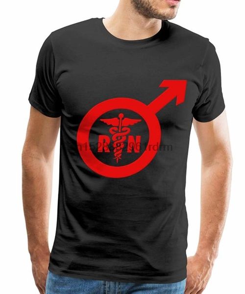 

male nurse rn murse symbol mens premium t shirt 4185