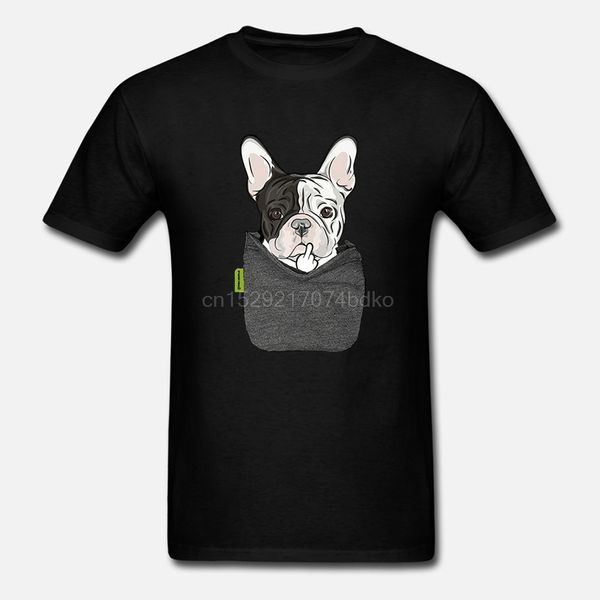 

men t shirt frenchie fu pocket women t-shirt