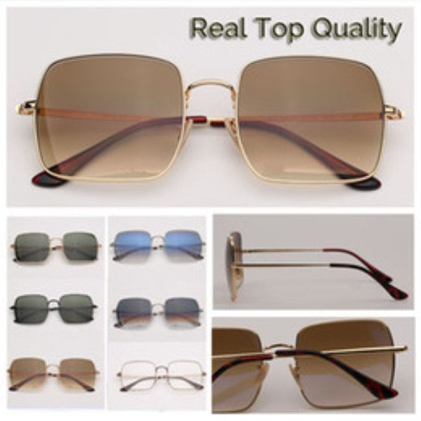 

frames glasses 2020 square lense sunglasses women box men eye glass big 1971 uv400 with sun pgugn