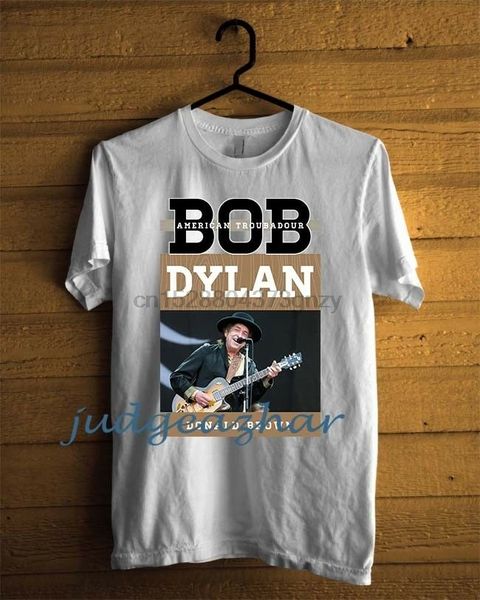 

bob dylan touring concert new zealand t-shirt white men custom usa size s - 2xl 2020 men t-shirt fashion tee