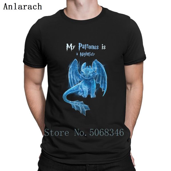 

мои patronus is a night fury тенниска дизайнер известный natural family summer s-xx хлопок строительство shirt